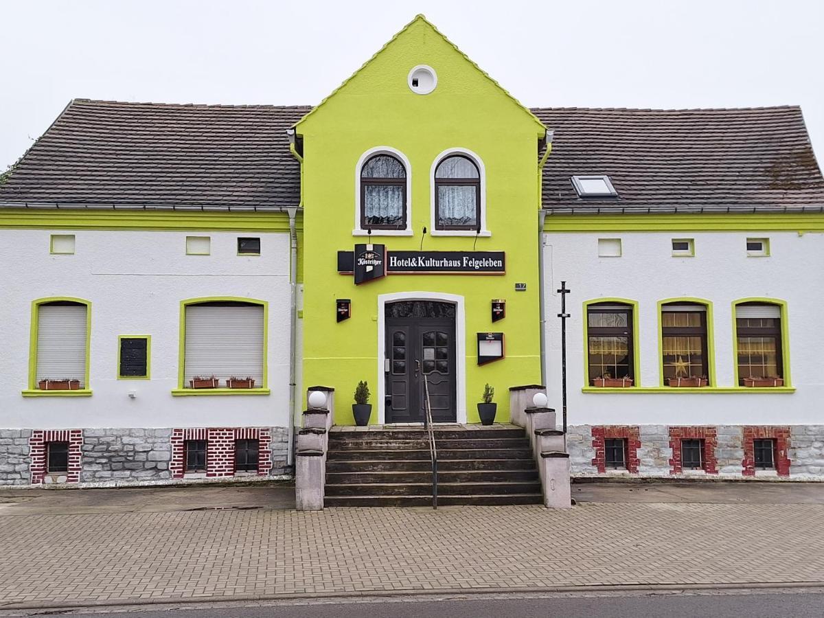 Hotel Kulturhaus Felgeleben Schönebeck Exteriör bild